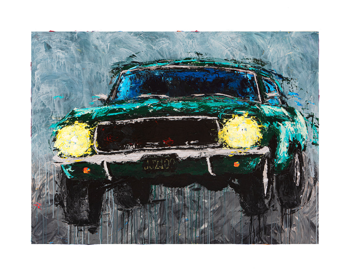Bullitt - 1968 Mustang - Print