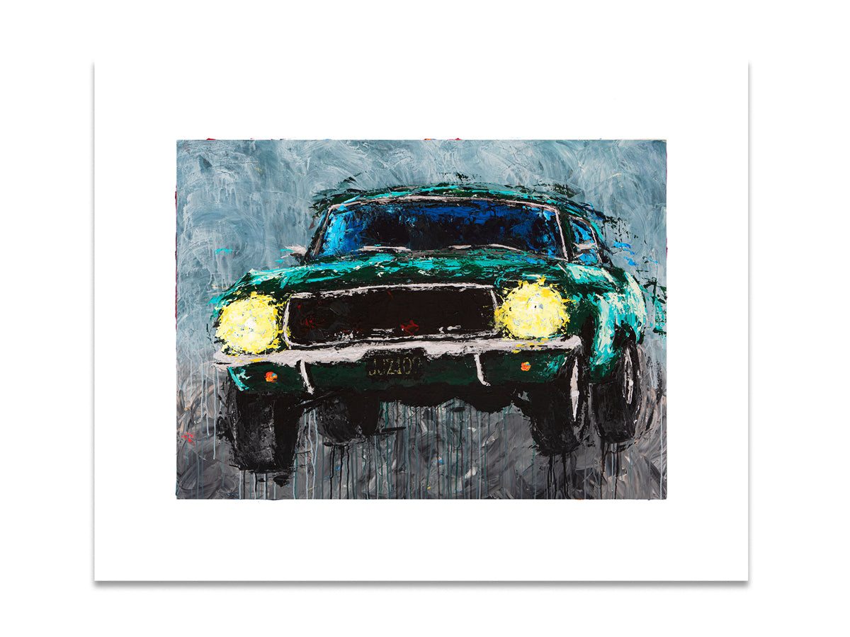 Bullitt - 1968 Mustang - Print