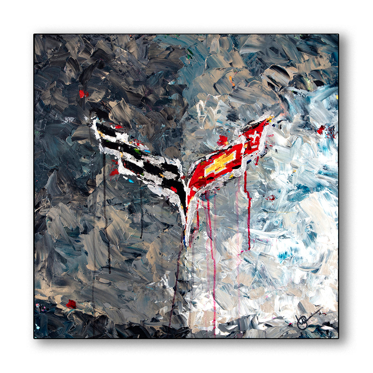 Carla - Corvette Emblem - Giclée