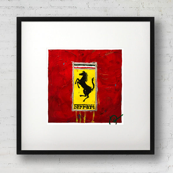 Ferrari Emblem 21 - Red