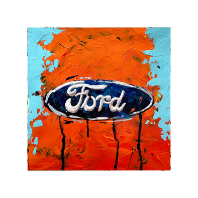 Ford Emblem 5 - Print