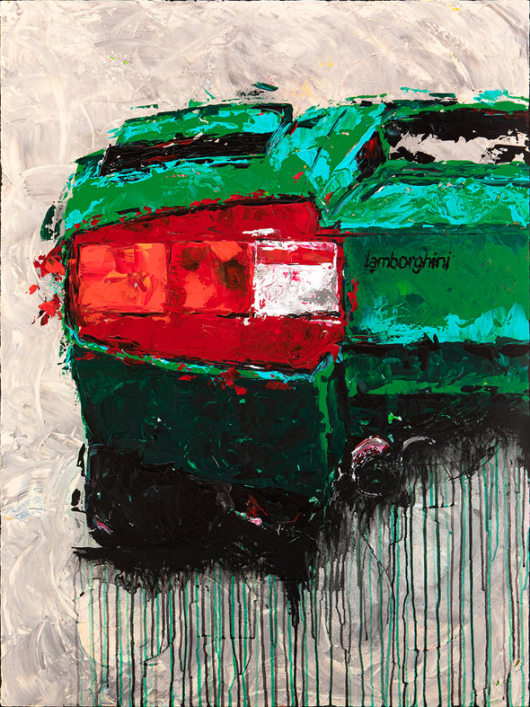 Giada - 1975 Lamborghini Countach - Giclée