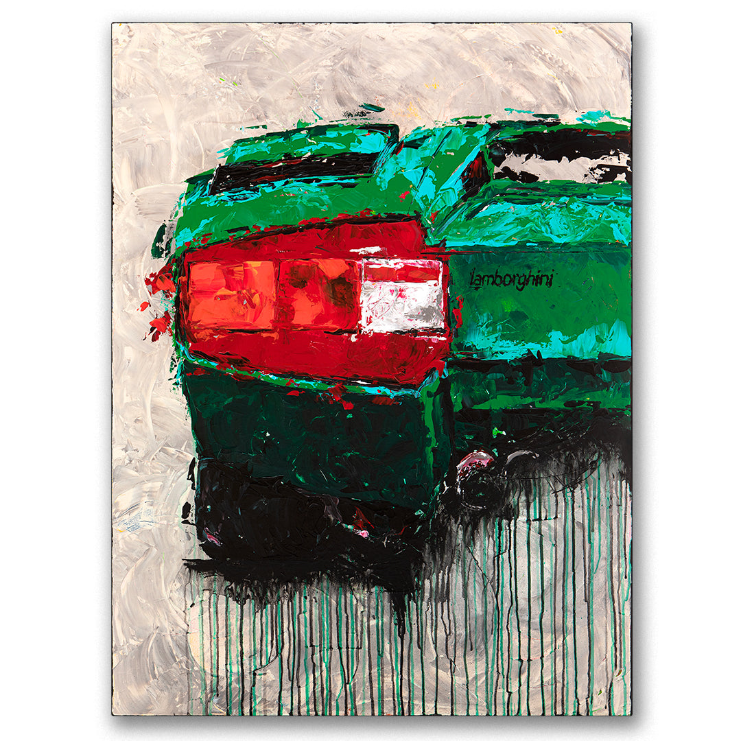 Giada - 1975 Lamborghini Countach - Giclée