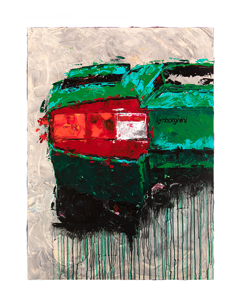 Giada - 1975 Lamborghini Countach - Print