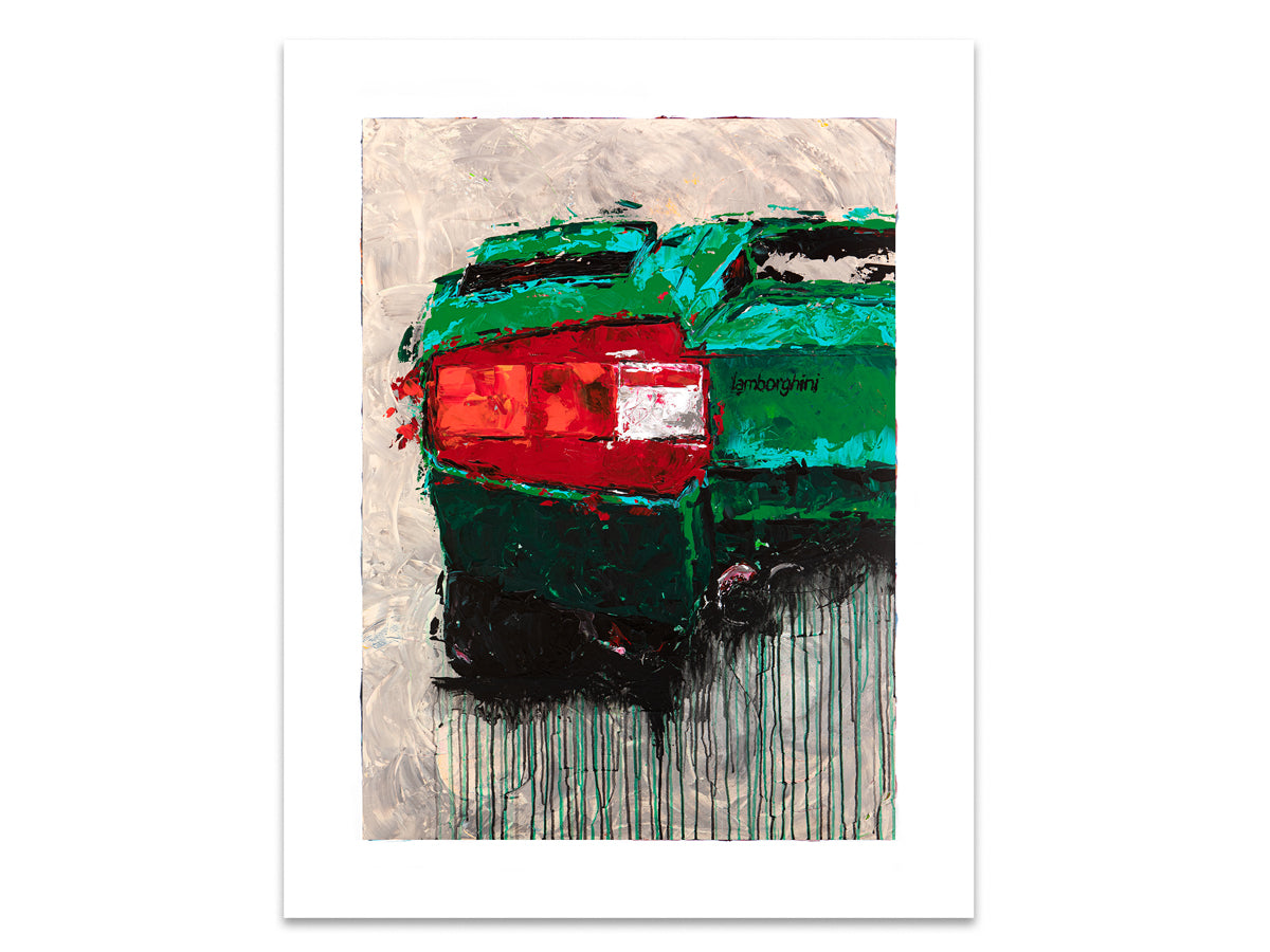 Giada - 1975 Lamborghini Countach - Print