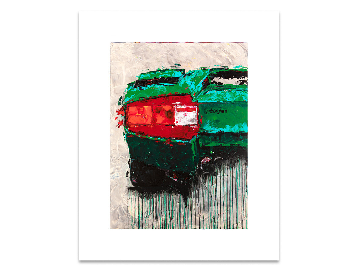 Giada - 1975 Lamborghini Countach - Print