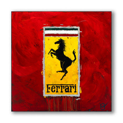 Ferrari 20 - Red “SPECIAL EDITION” - Giclée