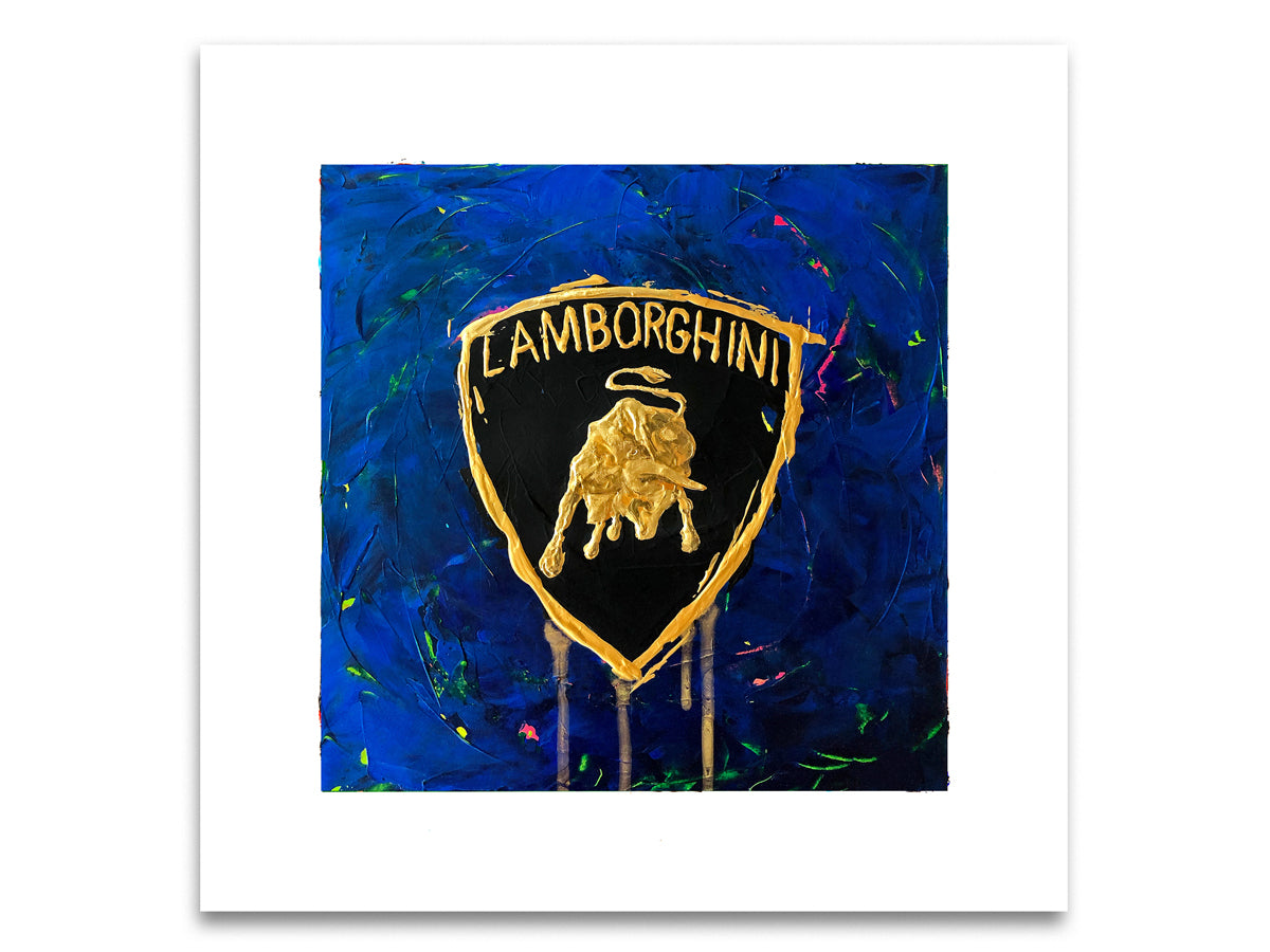 Lamborghini Abstracted 8 - Print