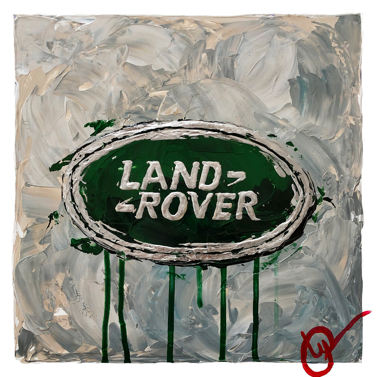 Land Rover Emblem 1 - Grey