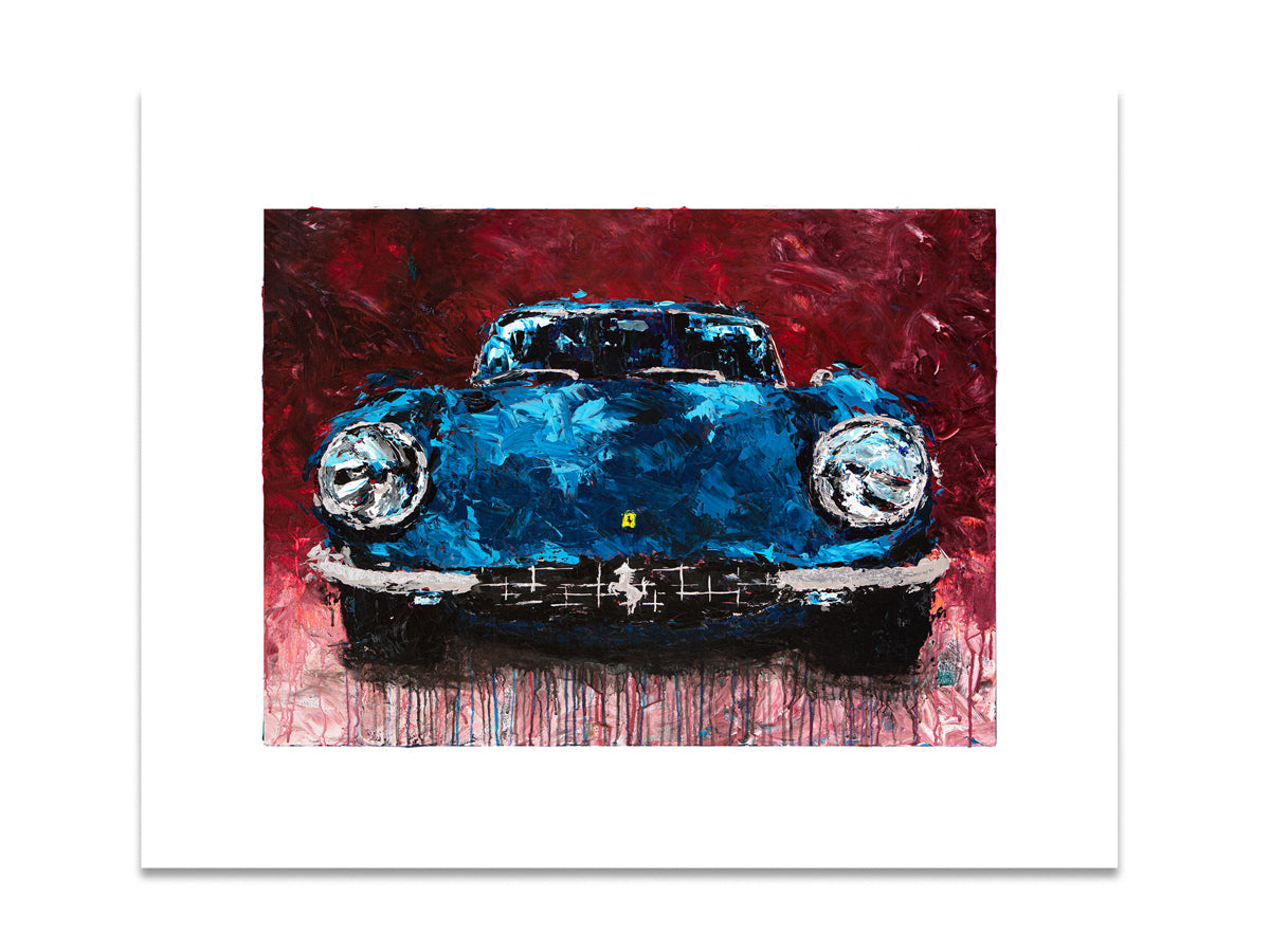 Luna - 1969 Ferrari 365 GTC - Print