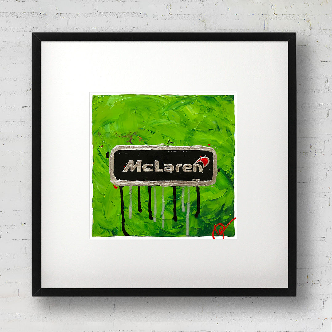 McLaren Abstracted 7 - Green