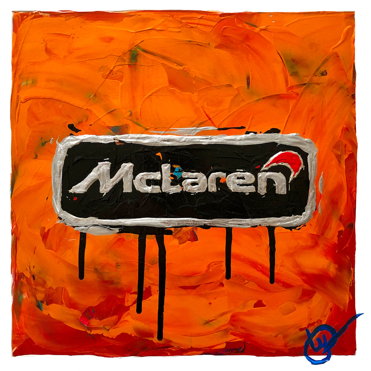 McLaren Emblem 6 - Orange