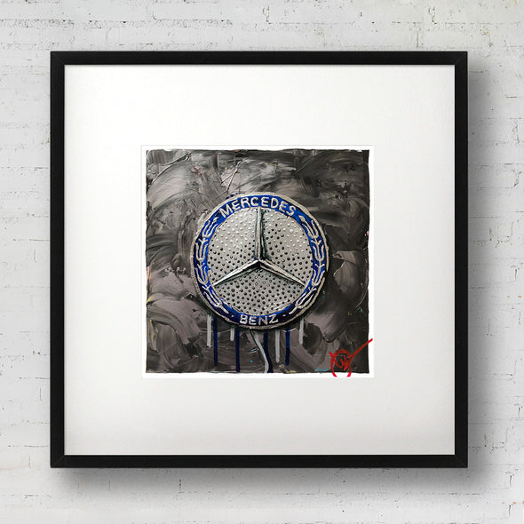 Mercedes Emblem 10 - Silver