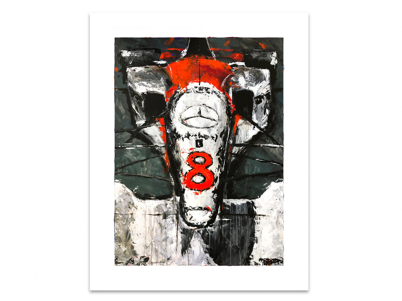 Number 8 - 1995 McLaren MP4-10 - Print
