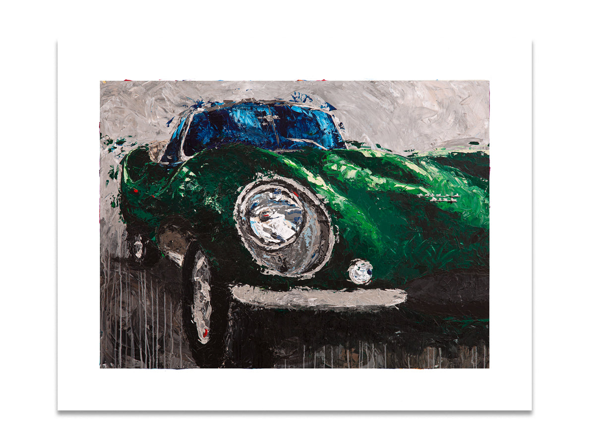 Olivia - 1956 JAGUAR XKSS - Print