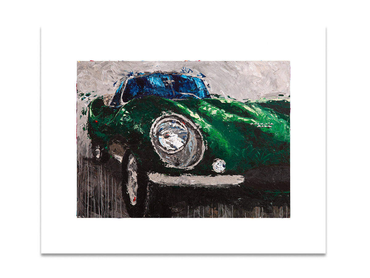Olivia - 1956 JAGUAR XKSS - Print