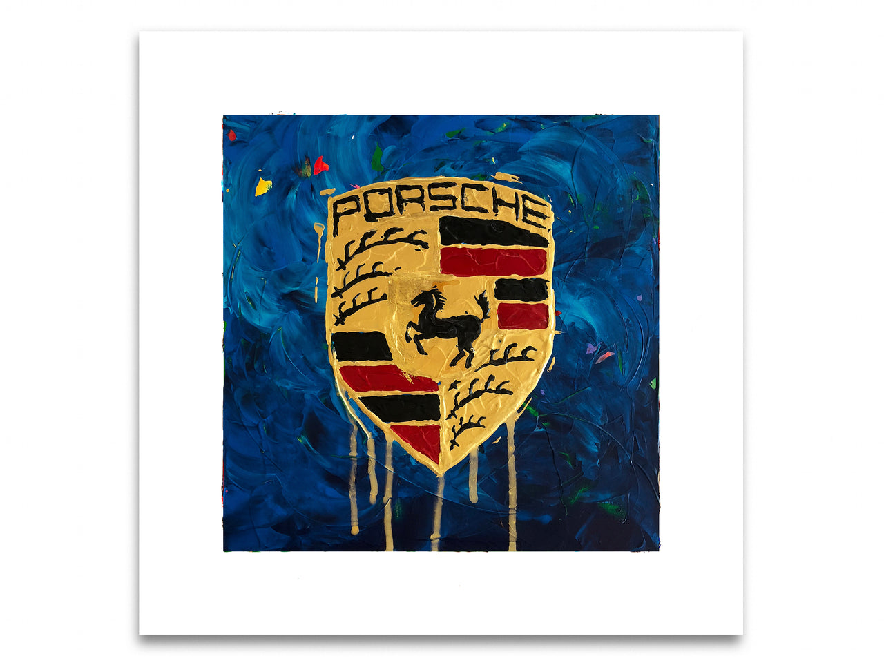 Porsche Abstracted 17 - Print