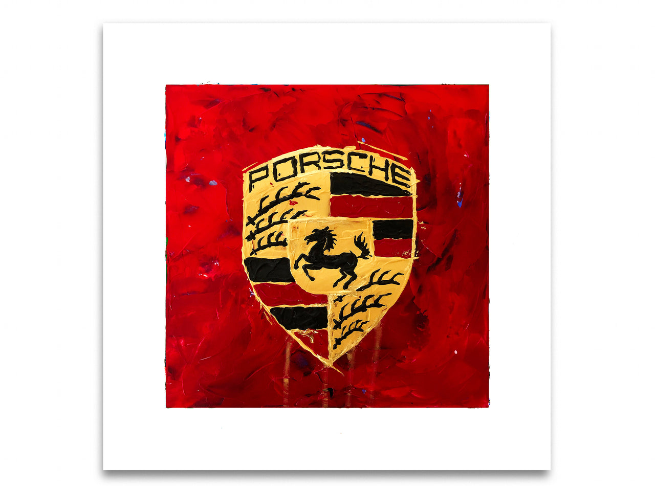 Porsche Abstracted 19 - Print