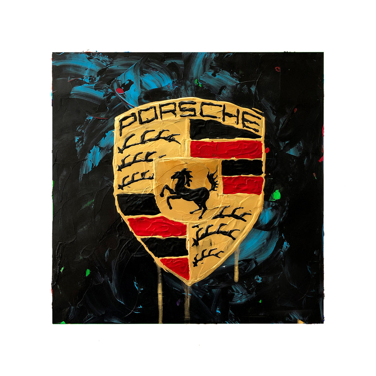 Porsche Emblem 22 - Print