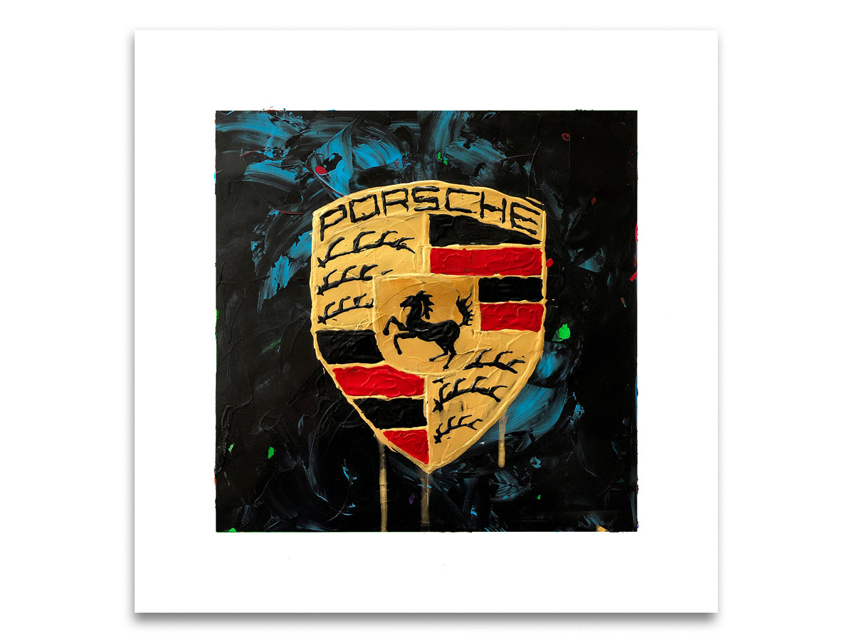 Porsche Emblem 22 - Print