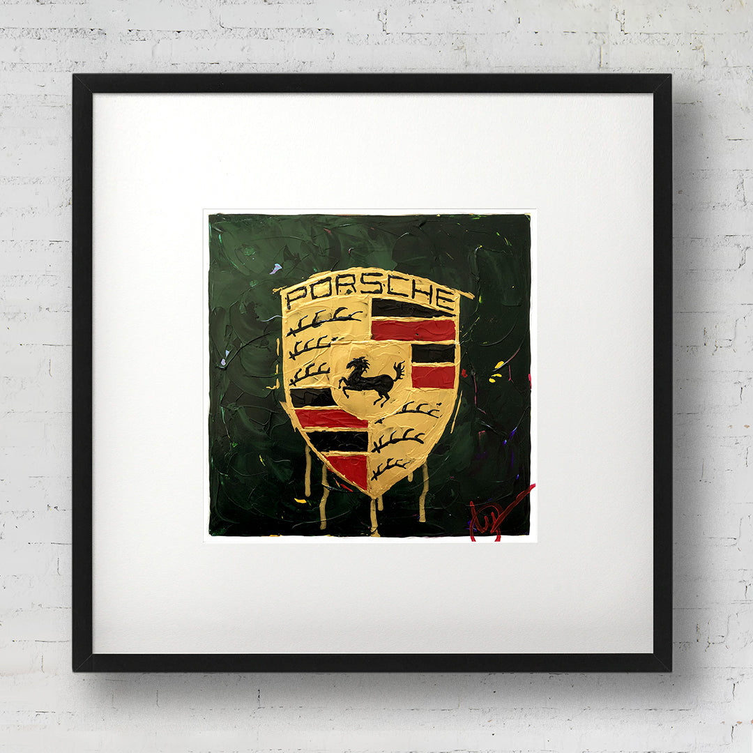 Porsche Abstracted 30 - Dark Green