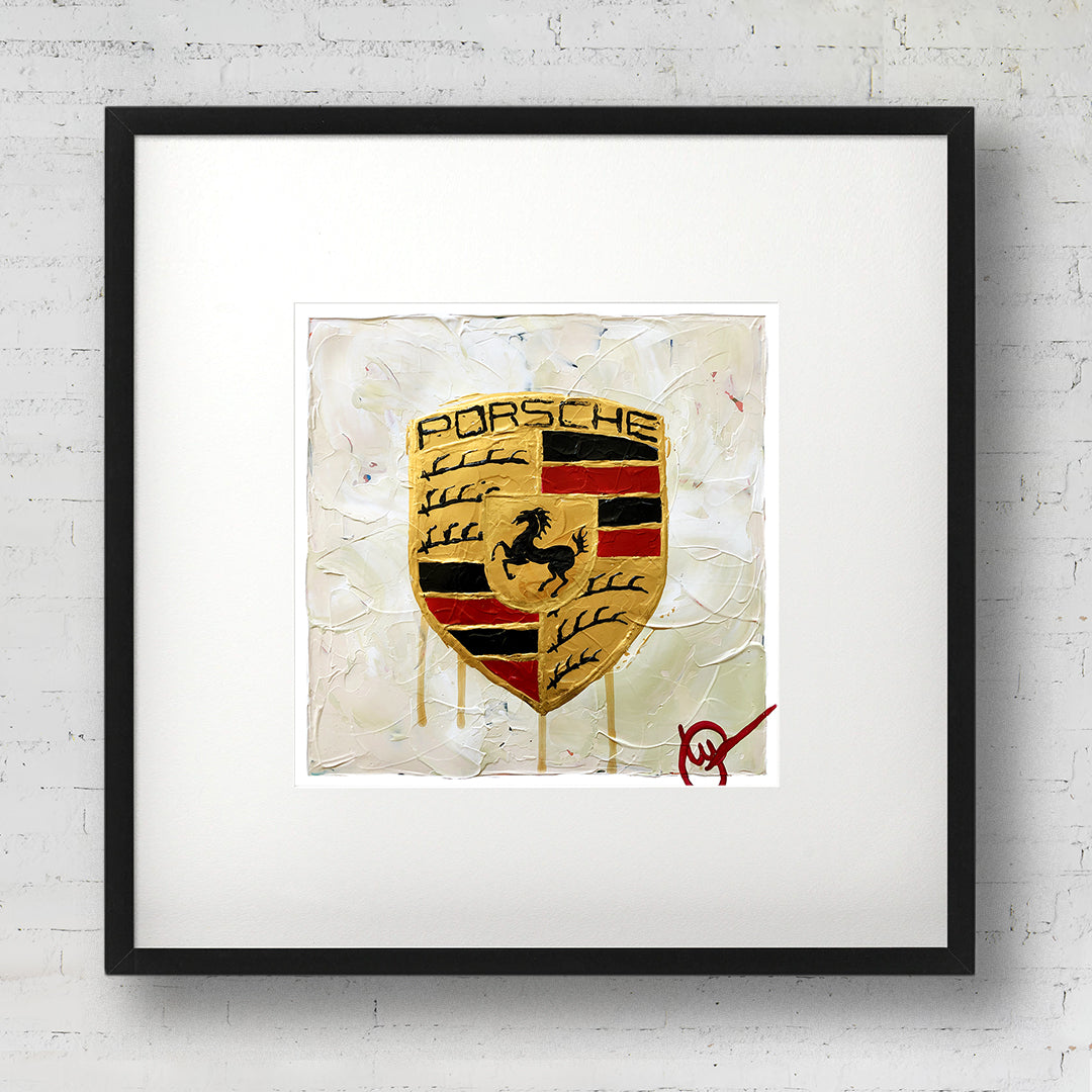 Porsche Abstracted 32 - Ivory