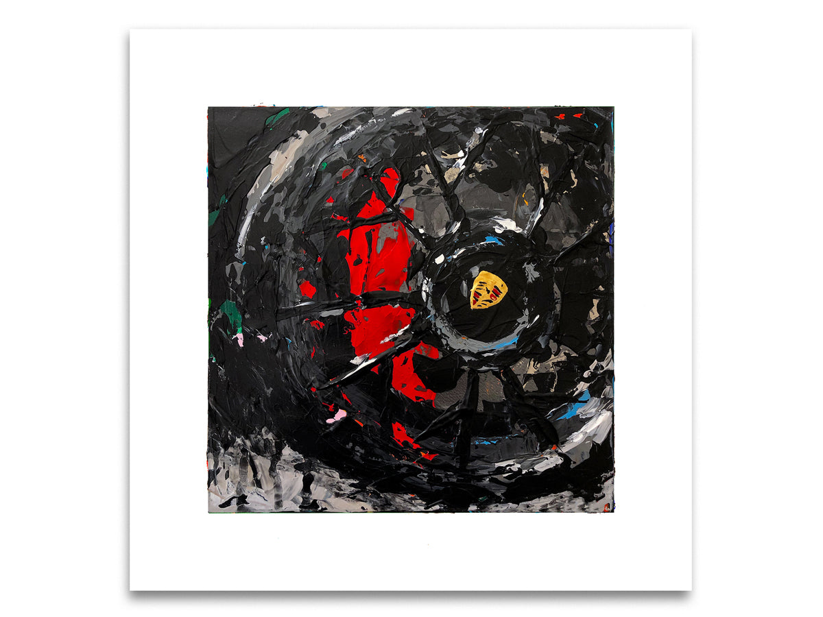 Porsche Wheel 2 - Print