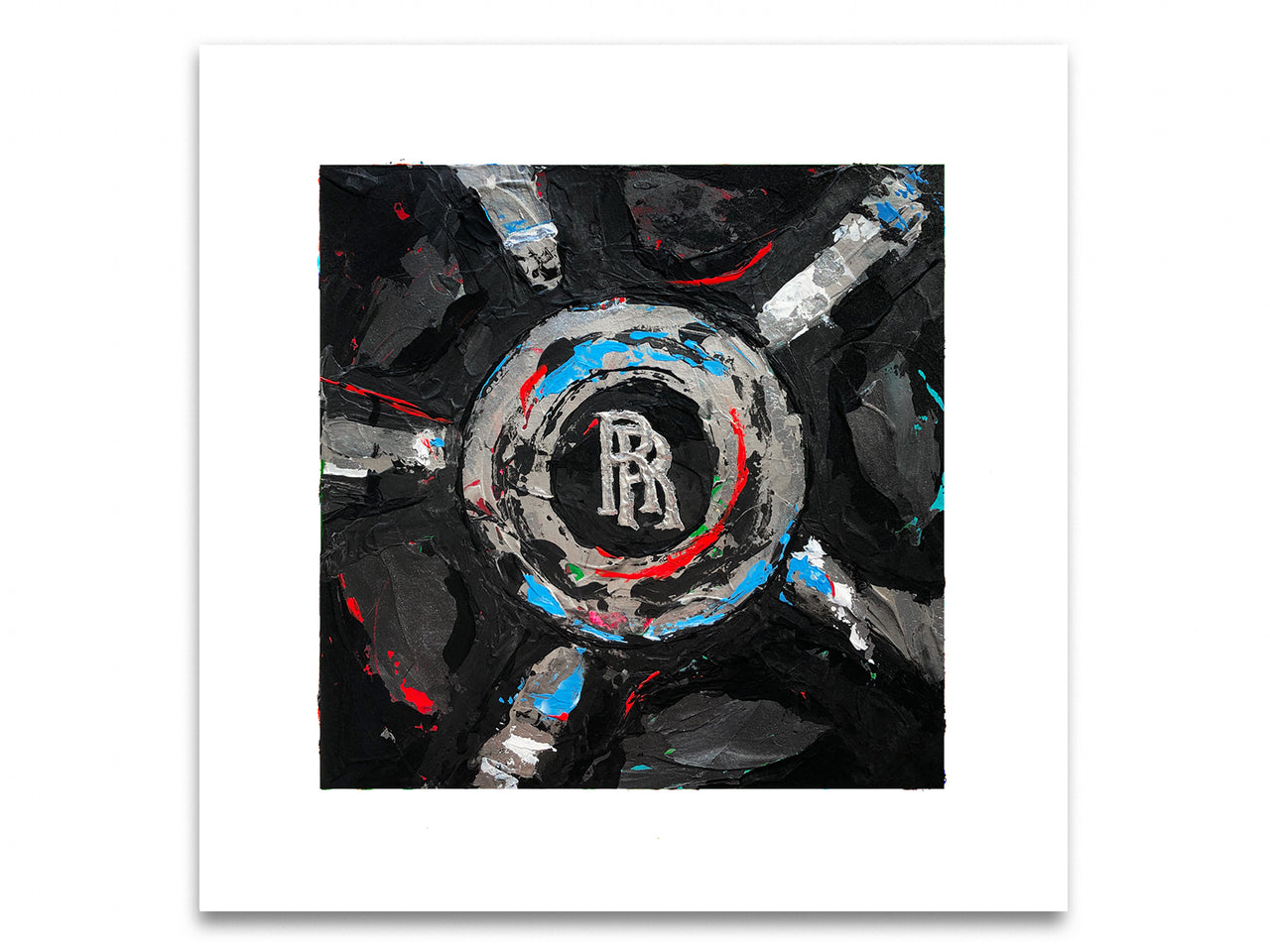 Rolls Royce Abstracted 1 - Print