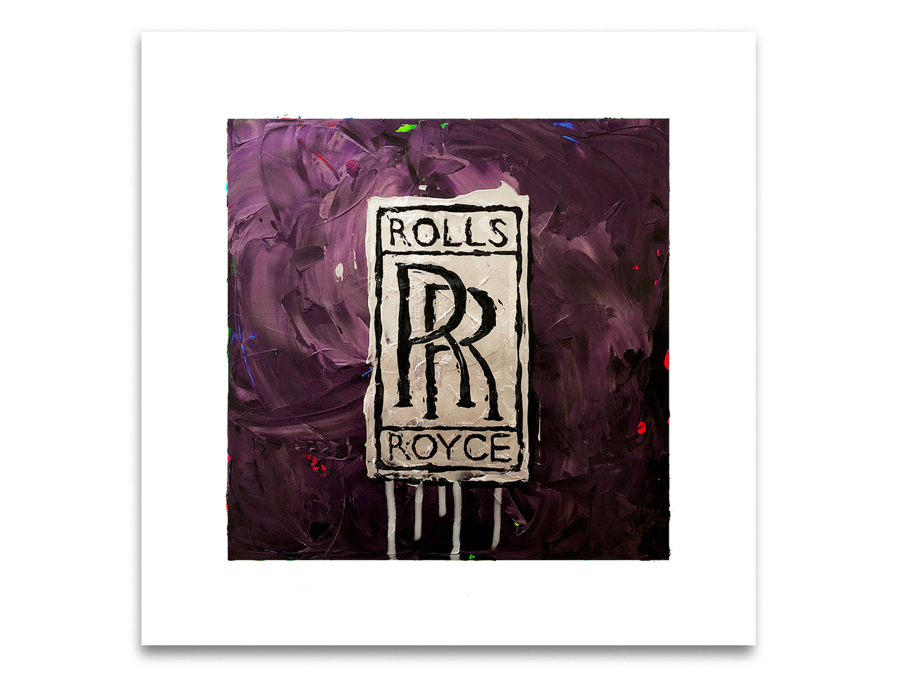Rolls Royce Abstracted 2 - Print