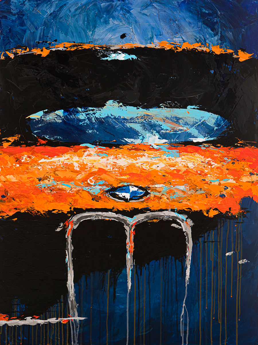 Sabine - BMW Grille - Giclée