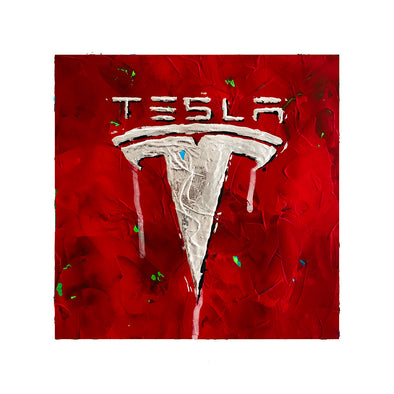 Tesla Emblem 1 - Print