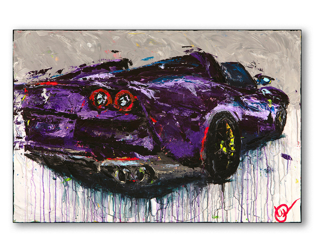 Viola - Ferrari 812 GTS - Giclée